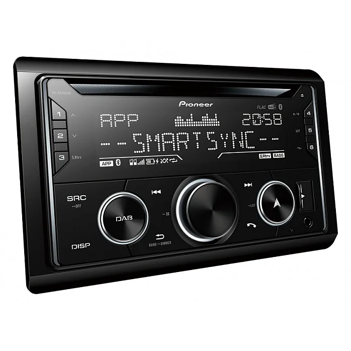 Pioneer FH-S820DAB Double Din Car CD Tuner with Bluetooth Spotify USB DAB Digital Radio With Aerial