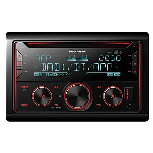 Pioneer FH-S820DAB Double Din Car CD Tuner with Bluetooth Spotify USB DAB Digital Radio