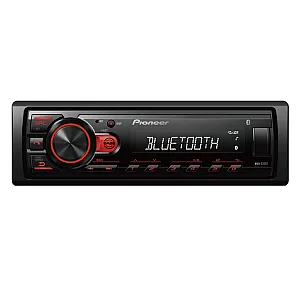 Pioneer MVH-230BT Mechless Single Din Short Chassis Bluetooth, USB, FM/AM, RDS tuner, USB Car Stereo