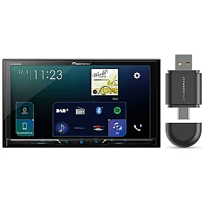 Pioneer SPH-DA230DAB 7" Apple CarPlay / Android Auto DAB Radio Car Stereo + Wireless Adaptor