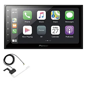 Pioneer SPH-DA250DAB 6.8" Screen Apple CarPlay Android Auto Bluetooth DAB Digital Stereo With Aerial