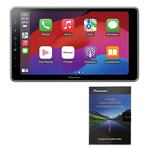 Pioneer SPH-DA97DAB-1D-C 9" Wireless CarPlay / Android Auto Bluetooth DAB+ Digital Radio For Single Din Fit and Sygic Mapping