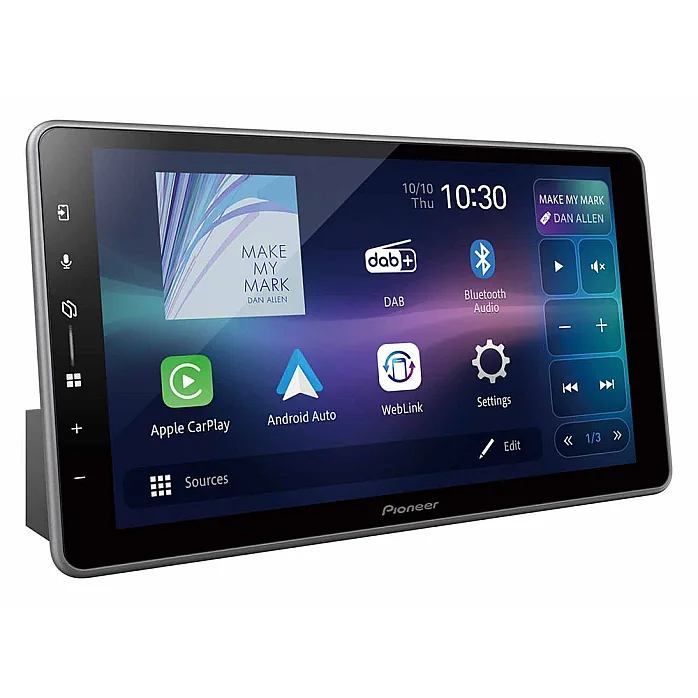 Nissan Primastar 2022> 9" Pioneer Floating Dash Upgrade Wireless Carplay / Android Auto, DAB, Bluetooth Stereo Pack