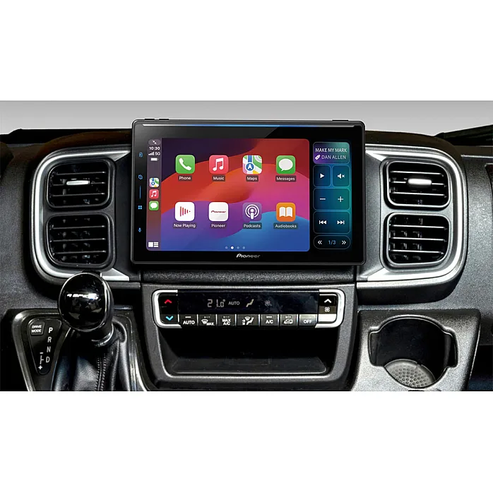 Pioneer SPH-EVO107DAB-C-D8 10.1" Floating Screen Stereo Wireless Apple CarPlay / Android Auto For Fiat Ducato and Camper Van