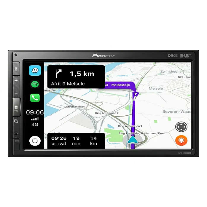 Pioneer SPH-EVO62DAB-CLIO Renault Clio IV 6.8" Screen Bluetooth CarPlay Android
