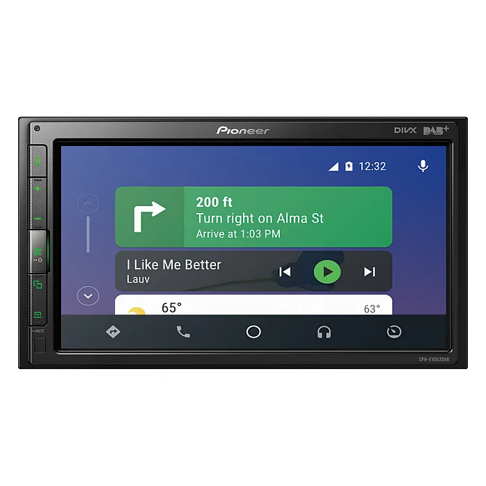 Pioneer SPH-EVO62DAB-SMAW Smart Forfour / Fortwo  6.8" Bluetooth CarPlay Android Stereo