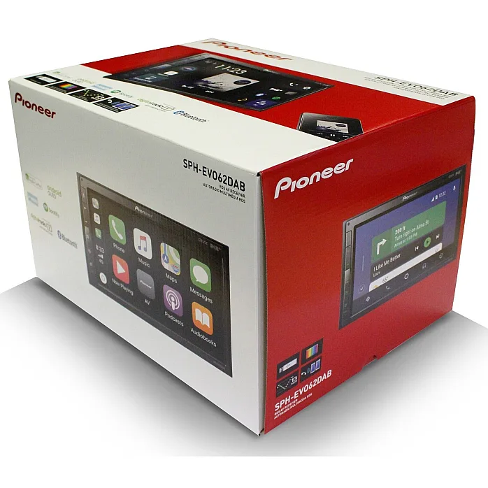 Pioneer SPH-EVO62DAB 6.8" CarPlay Android Auto DAB+ Digital Radio Bluetooth