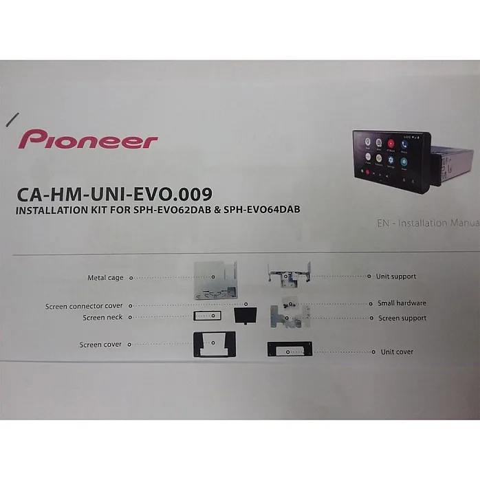 Pioneer CA-HM-UNI-EVO.009 Fitting Kit For SPH-EVO62DAB & SPHEVO64DAB