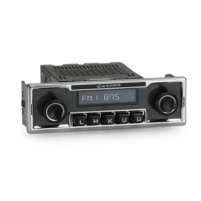 RetroSound RSM1B-E Motor 1 BT Europa Bluetooth, AM/FM, Aux, Car Stereo