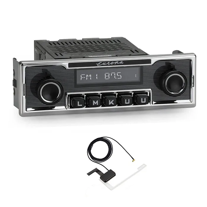 RetroSound RSM1D-E Motor 1DAB Europa DAB+, Bluetooth, Aux, AM/FM, Car Stereo With Aerial