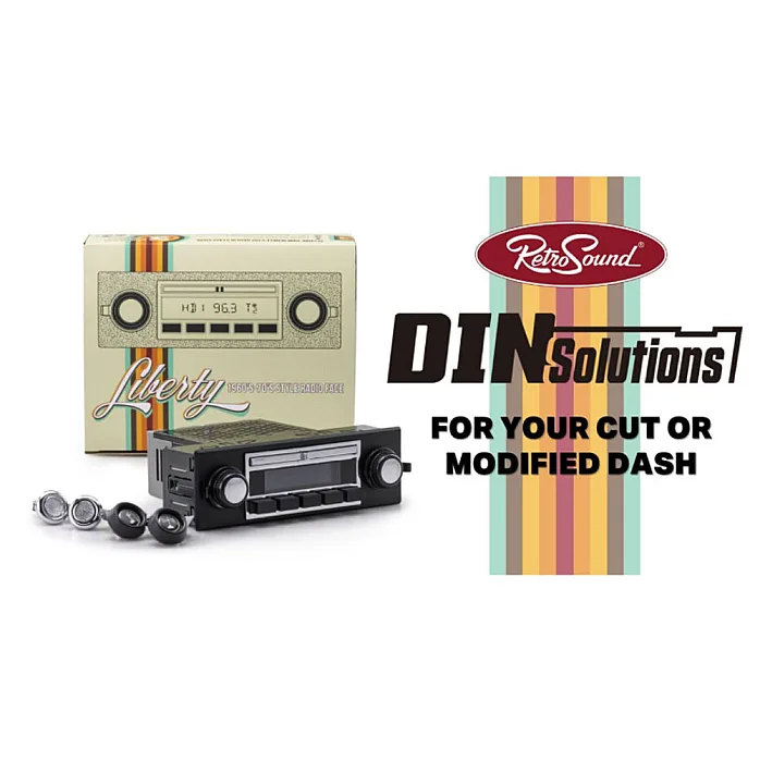 RetroSound RSM1D-L Motor 1DAB Liberty DAB+, Bluetooth, Aux, AM/FM, Car Stereo With Aerial