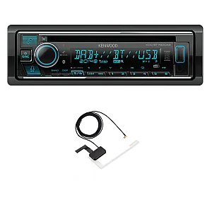 Kenwood KDC-BT760DAB CD/USB Receiver DAB+ Digital Radio Bluetooth , Amazon Alexa