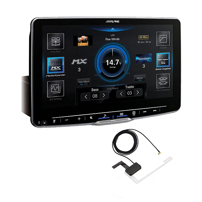 Alpine Halo9 ILX-F905D 9" DAB+ Digital Radio Apple Carplay Android Auto DAB USB With Aerial