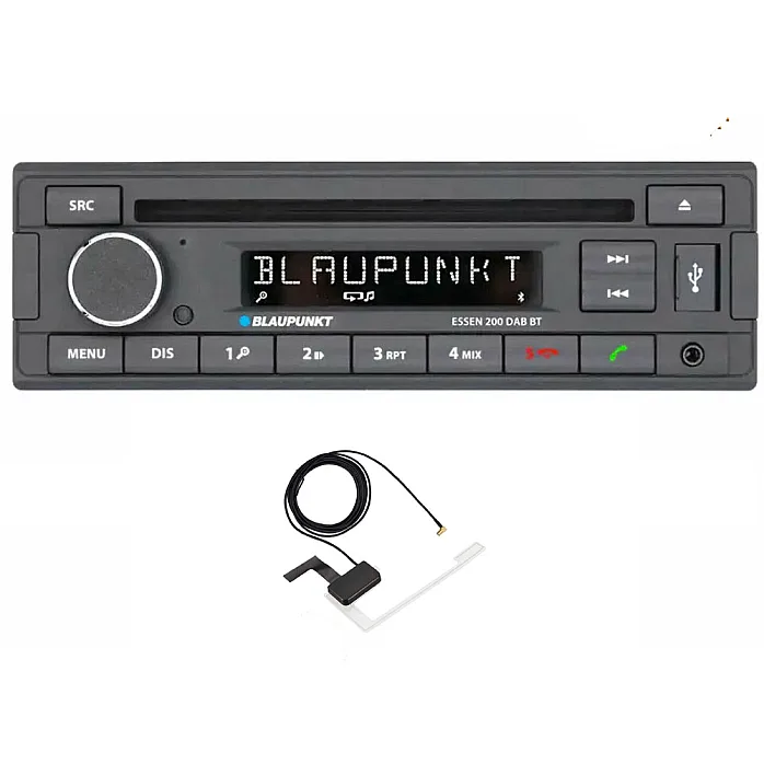 Blaupunkt ESSEN 200DAB BT DAB Digital Radio Bluetooth CD USB Player With Aerial