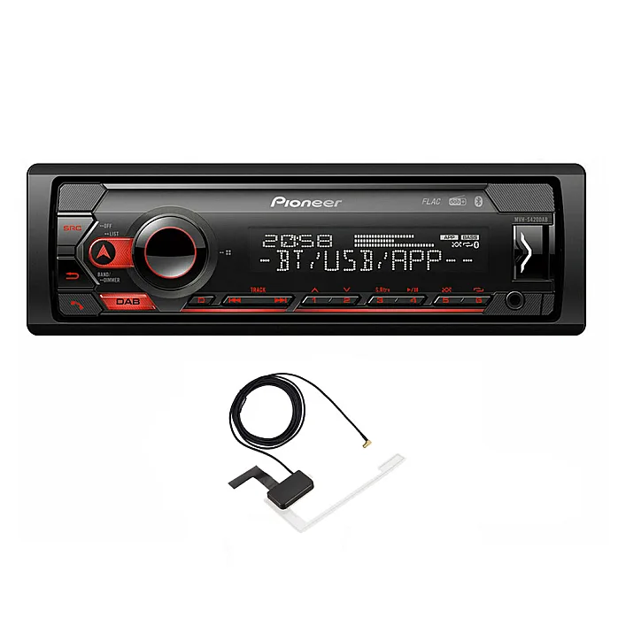 Pioneer MVH-S420DAB Mechless DAB Digital Radio Bluetooth USB Android Car Stereo Spotify