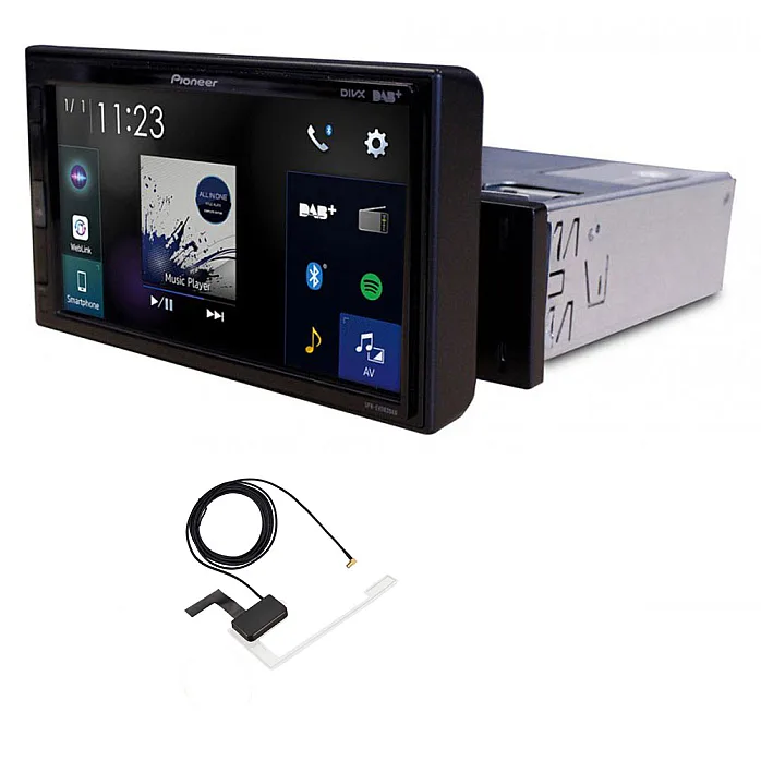 Pioneer SPH-EVO62DAB-UNI 6.8" Screen Bluetooth CarPlay Android With Aerial