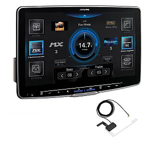 Alpine iLX-F115D 11" Digital Media Unit DAB+ Wireless Apple Carplay Android Auto With Aerial