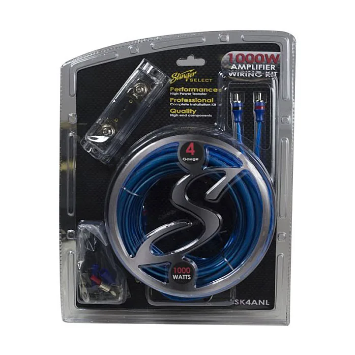 Pioneer Class D Monoblock Amplifier With 12" Dual Voice Coil Subwoofer Enclosure Wiring Pack