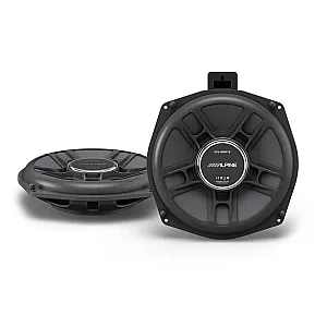 Alpine DP2-80WF-B Car Audio 8" Subwoofers Designed for BMW - 100W RMS
