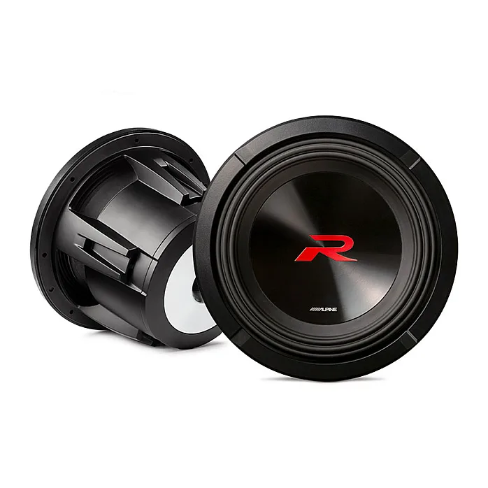 Alpine R2-W10D2 R-Series 10" (25cm) Subwoofer with Dual 2-Ohm Voice Coils 750W RMS
