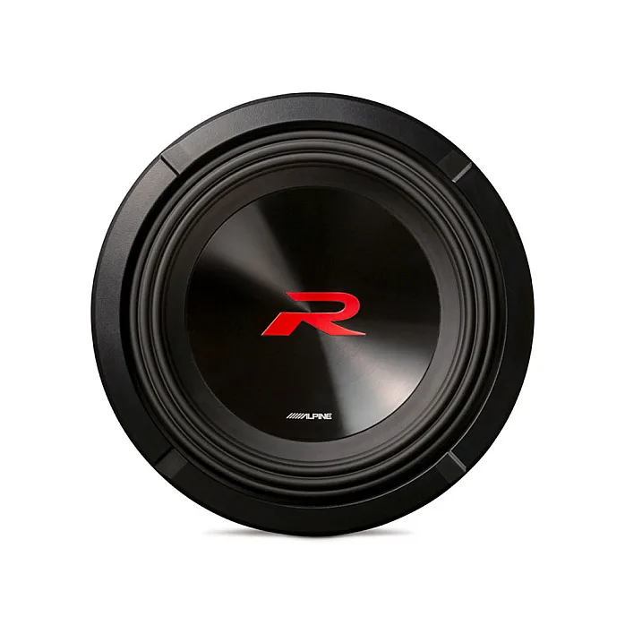 Alpine R2-W10D4 R-Series 10" (25cm) Subwoofer with Dual 4-Ohm Voice Coils 750W RMS