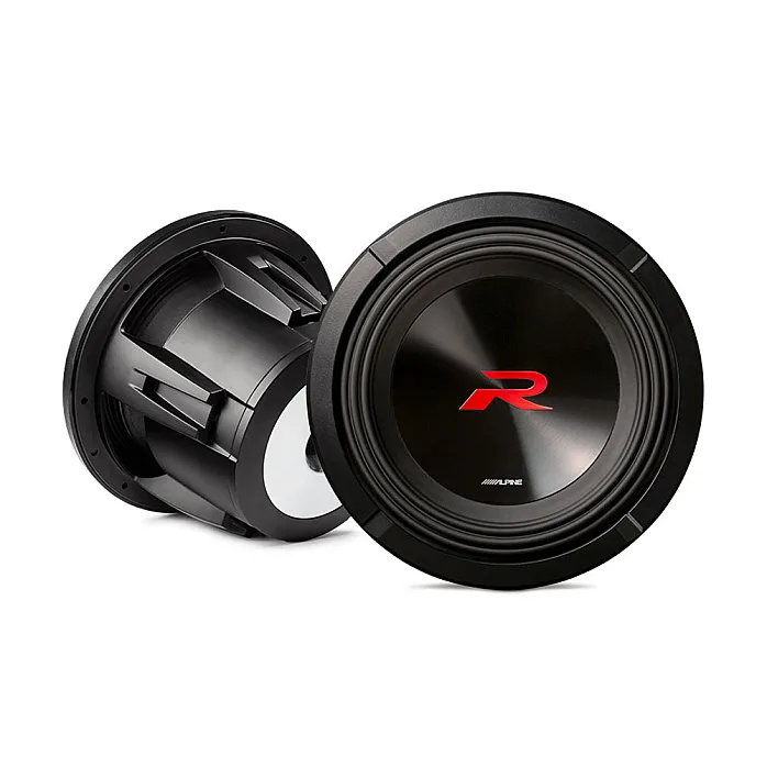 Alpine R2-W10D4 R-Series 10" (25cm) Subwoofer with Dual 4-Ohm Voice Coils 750W RMS