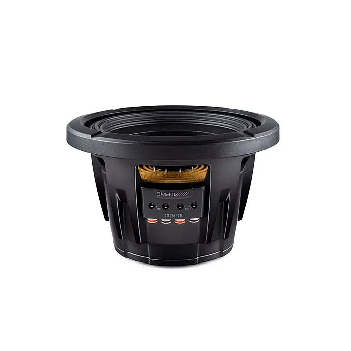 Alpine R2-W8D2 R-Series Next-Gen 8" (20cm) Subwoofer with Dual 2-Ohm Voice Coils