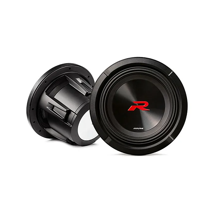 Alpine R2-W8D2 R-Series Next-Gen 8" (20cm) Subwoofer with Dual 2-Ohm Voice Coils
