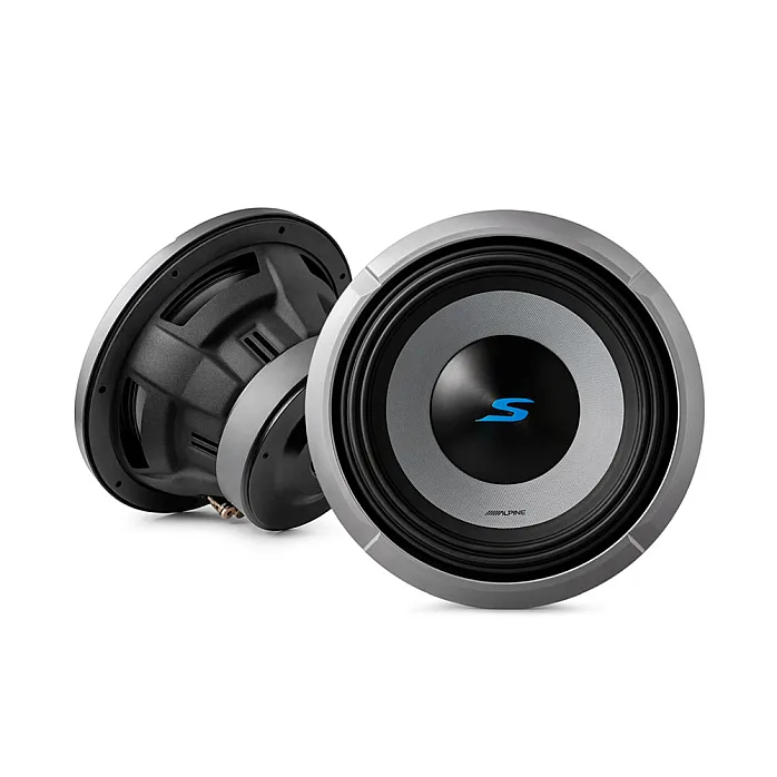 Alpine S2-W10D4 S-Series 10" (25cm) Subwoofer with Dual 4-Ohm Voice Coils