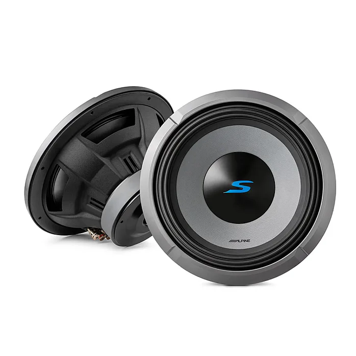 Alpine S2-W12D2 S-Series 12" (30cm) Subwoofer with Dual 2-Ohm Voice Coils