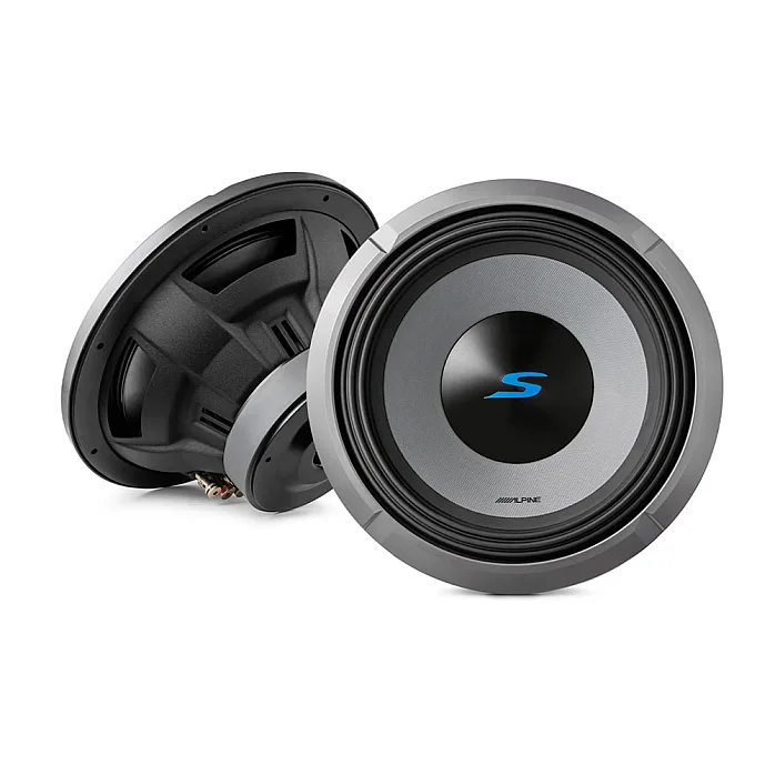 Alpine S2-W12D4 S-Series 12" (30cm) Subwoofer with Dual 4-Ohm Voice Coils
