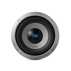 Alpine S2-W8D4 8" (20cm) S Series Dual 4 Ohm Voice Coils Car Subwoofer