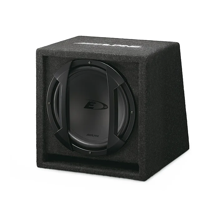 Alpine SBE-1044BR 500W 10" Bass Reflex Subwoofer Bass Box Enclosure