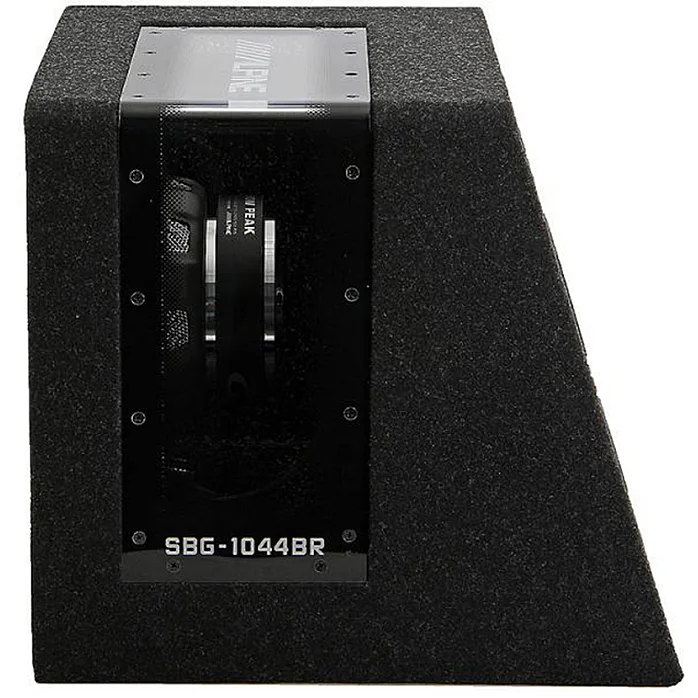 Alpine SBG-1044BR 10" 500 Watts Passive Car Bass Reflex Subwoofer Enclousure