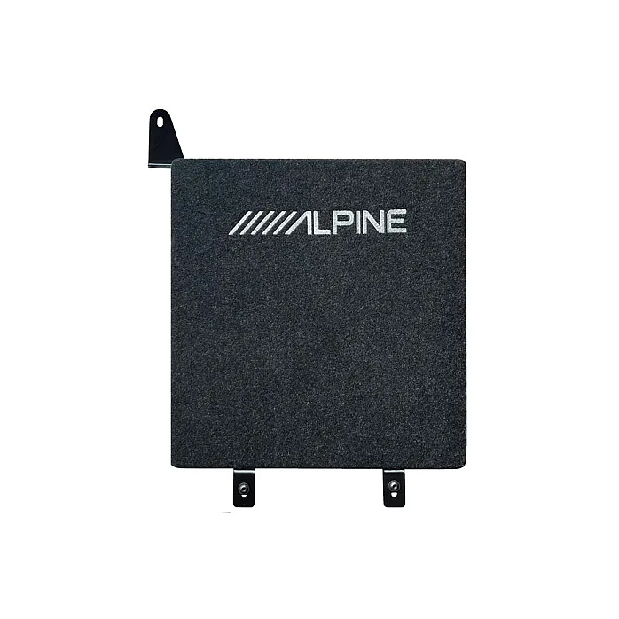 Alpine SWC-W84TRA7 8" Dual Voice Coil Subwoofer with Enclosure for Ford Transit
