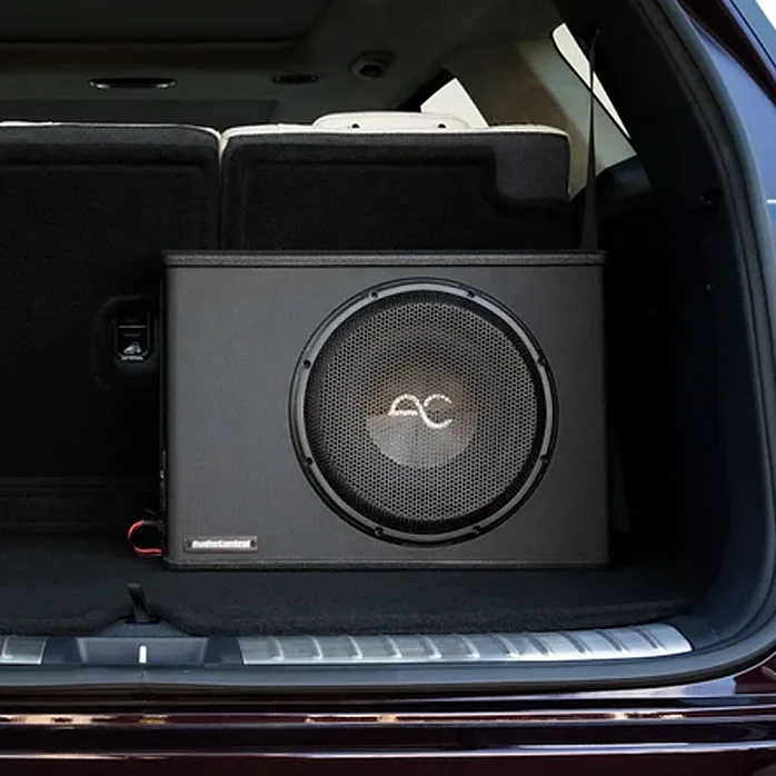 Audiocontrol SPC-W12 Space Series 12" Sealed Wedge Subwoofer Enclosure 400W RMS
