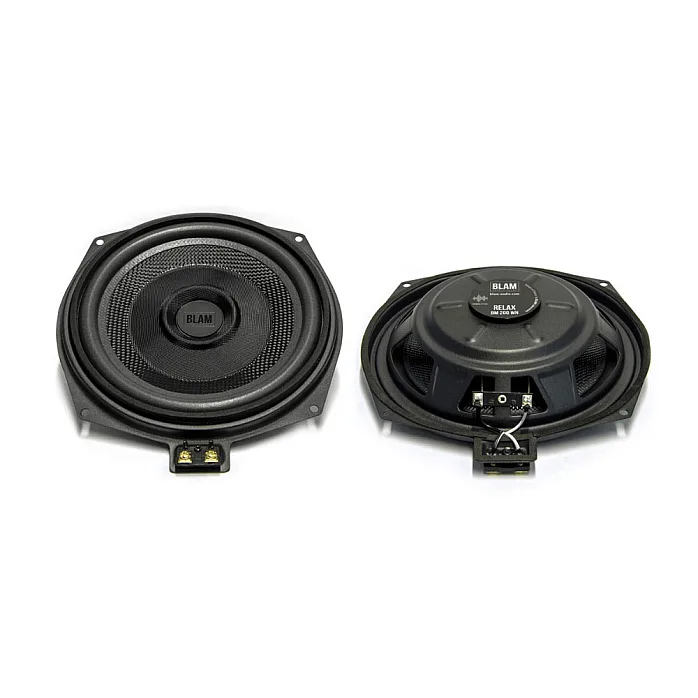 BLAM BL-BM200WN Relax BMW 200mm (8") Extra Flat Underseat Car Subwoofers (PAIR)