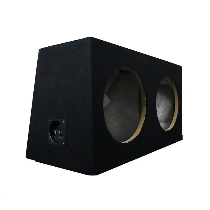 10SUBSD Premium 10" Dual Sealed Subwoofer Enclosure - Black