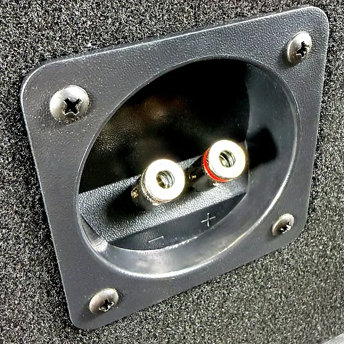 12SUBSD Premium 12" Dual Sealed Subwoofer Enclosure - Black