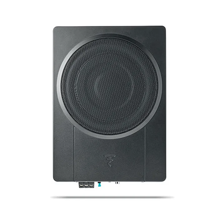 Focal 2-Way 6.5" Component Car Speakers With 8" Ultra-Compact Under Seat 2-Ch Amplified Subwoofer Packs