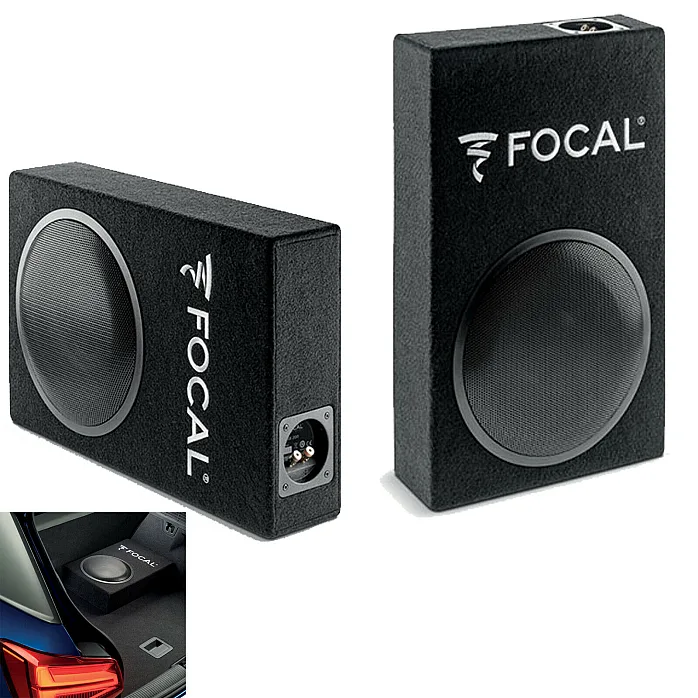 Focal PSB200 8" 250 Watts Passive Car Van Boot Trunk Subwoofer Enclosure Box