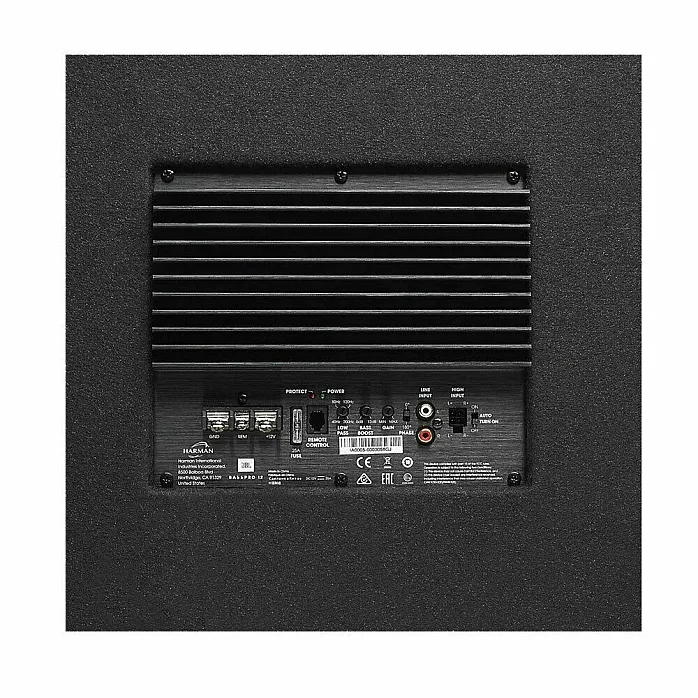 JBL BassPro 12 12" Active Car Amplified Subwoofer with Ported Enclosure 450W