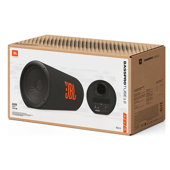JBL BassPro BP12T Bass Tube 450 Watt 12" Active Subwoofer System - Black