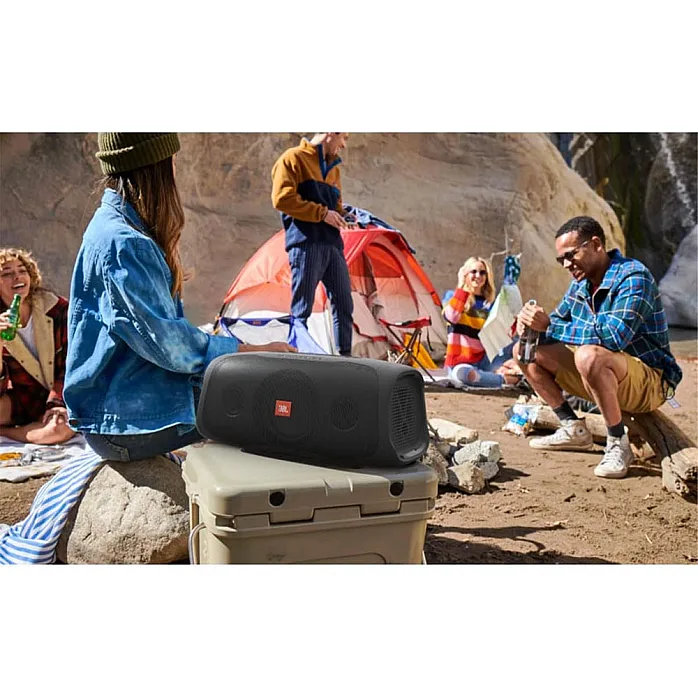 JBL BassPro GO In-Vehicle Powered Subwoofer IPX5 Built-in Portable Bluetooth Speaker