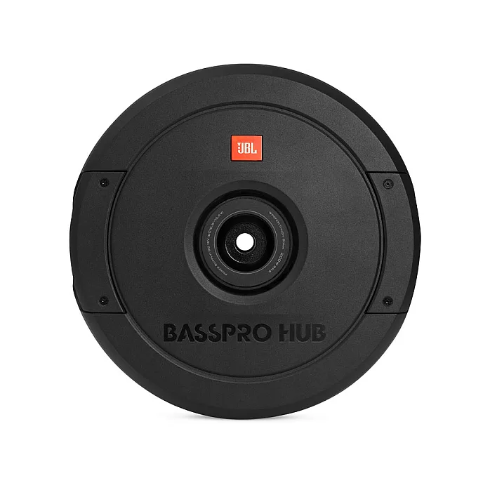 JBL BassPro Hub 11" (279mm) 200W RMS Spare Tire Powered Amplified Subwoofer Bass System