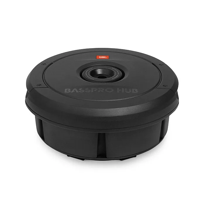 JBL BassPro Hub 11" (279mm) 200W RMS Spare Tire Powered Amplified Subwoofer Bass System