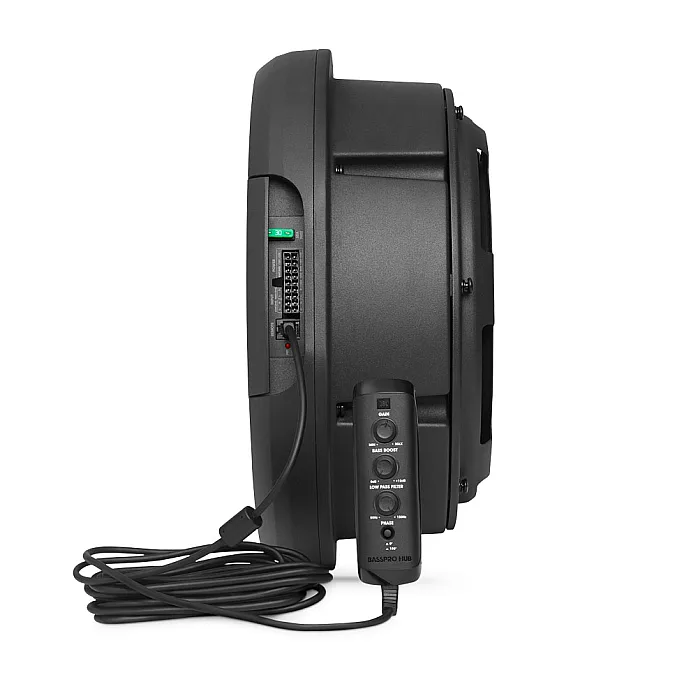 JBL BassPro Hub 11" (279mm) 200W RMS Spare Tire Powered Amplified Subwoofer Bass System