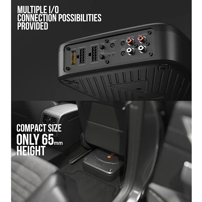 JBL BassPro Lite 7'' Ultra Compact Underseat Subwoofer Super Bass 200W