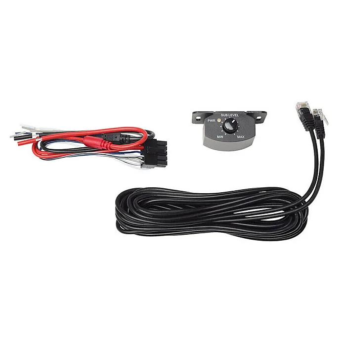 JBL 200 Watt Ultra-Compact Car Audio Under Seat Powered Subwoofer & Wiring Kit