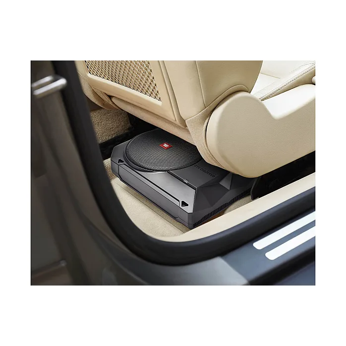 JBL Basspro SL2 8" (200mm) Compact Amplified Car Audio Woofer Under Seat Sub